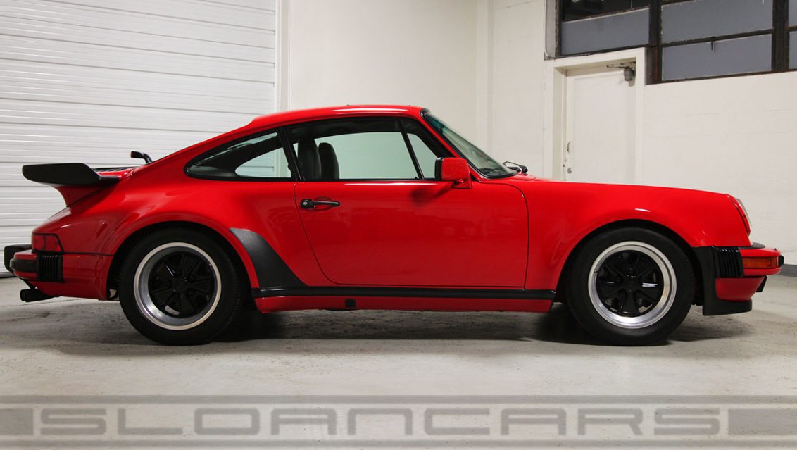 1987 Porsche 911 Turbo Guards Red 22,950 miles | Sloan Motor Cars