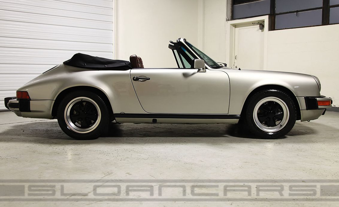 1984 Porsche 911 Cabriolet Pewter Metallic 54,607 miles | Sloan Motor Cars